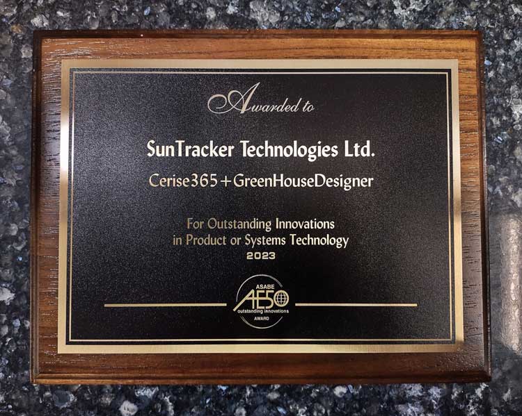 Cerise365+GreenHouseDesigner™ Wins 2023 AE50 Award